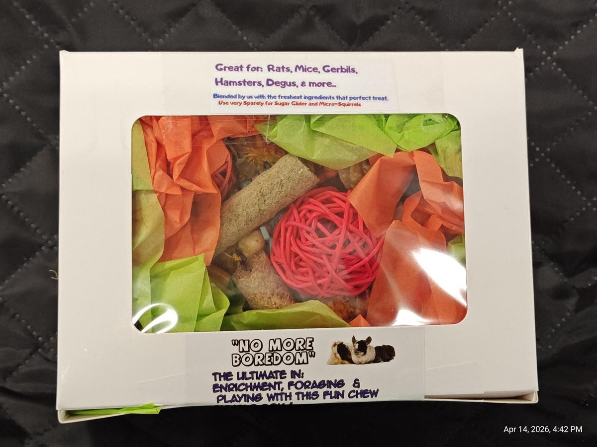 Rat Play & Chew Enrichment Box