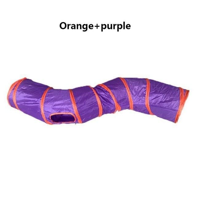 Foldable Interactive Cat Tunnel & Play Tube