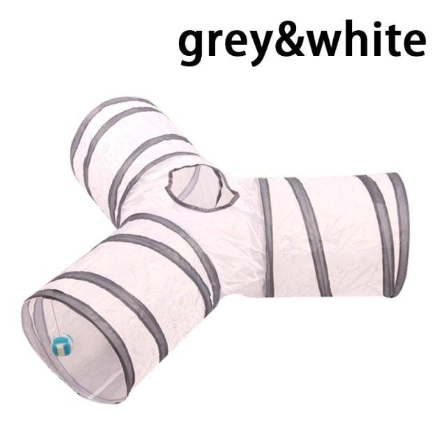 Foldable Interactive Cat Tunnel & Play Tube