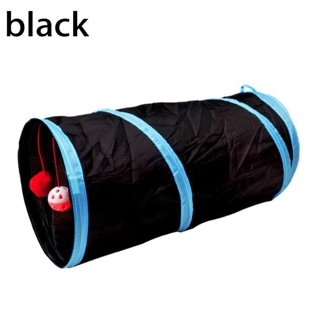Foldable Interactive Cat Tunnel & Play Tube