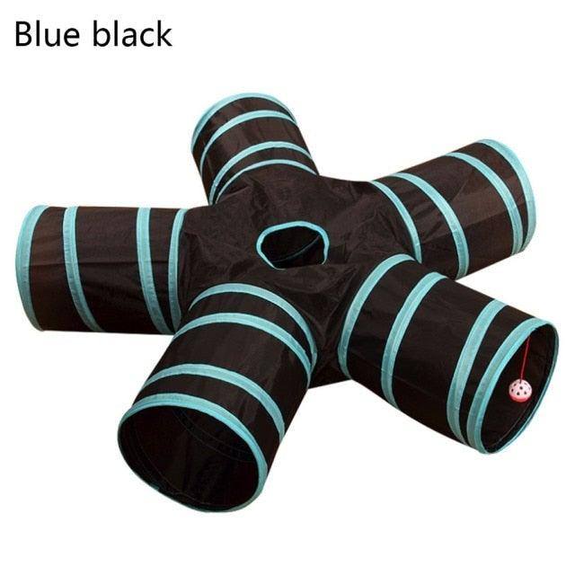 Foldable Interactive Cat Tunnel & Play Tube