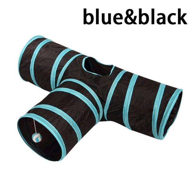 Foldable Interactive Cat Tunnel & Play Tube