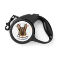 Retractable Dog Leash – German Shepherd Design