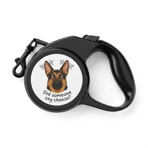 Retractable Dog Leash – German Shepherd Design