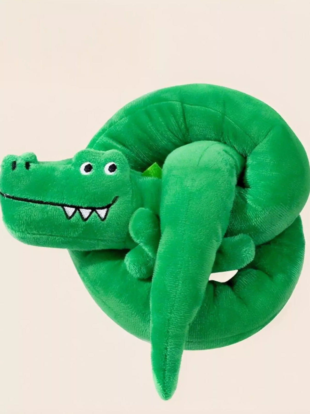 Long Squeaky Plush Dog Toy