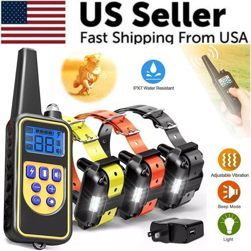 Long-Range Remote Dog Training Collar