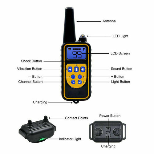 Long-Range Remote Dog Training Collar