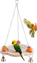 Cozy Bird Nest Swing with Bells