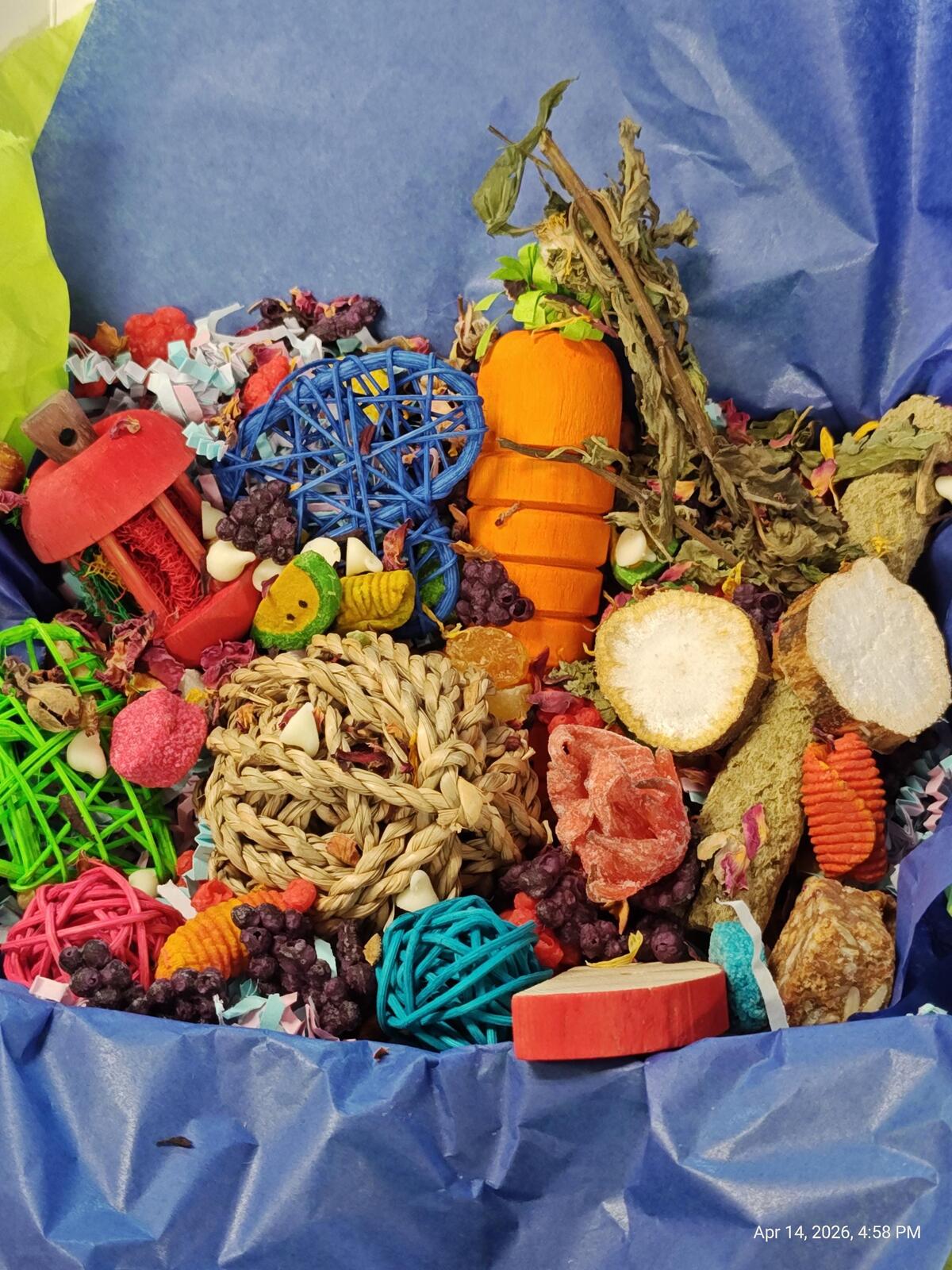 Rat Play & Chew Enrichment Box