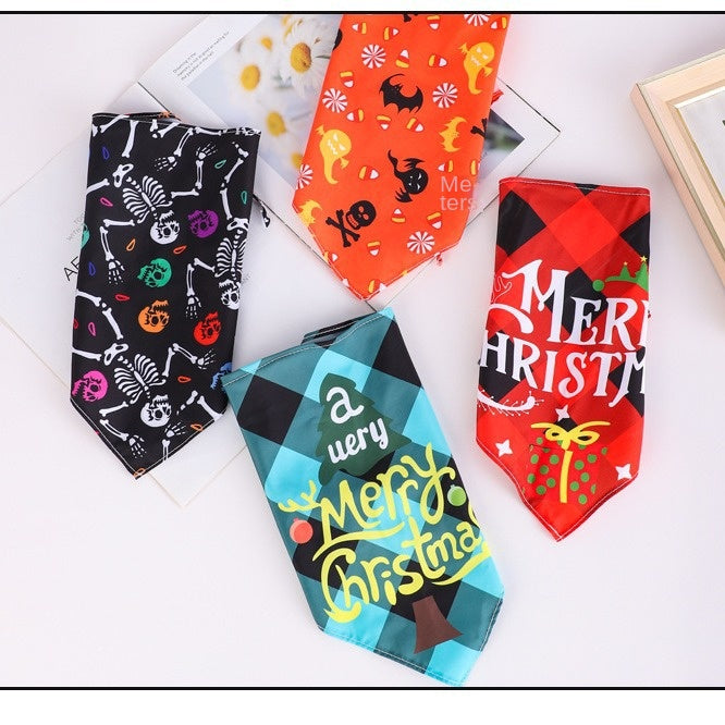 Holiday & Halloween Pet Bandana for Dogs