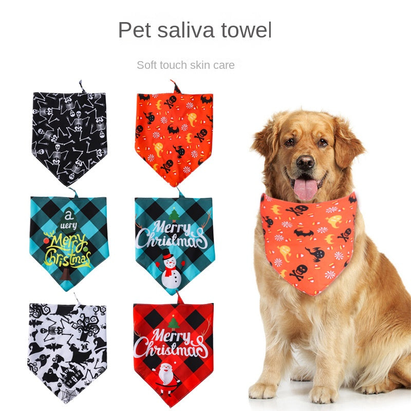 Holiday & Halloween Pet Bandana for Dogs