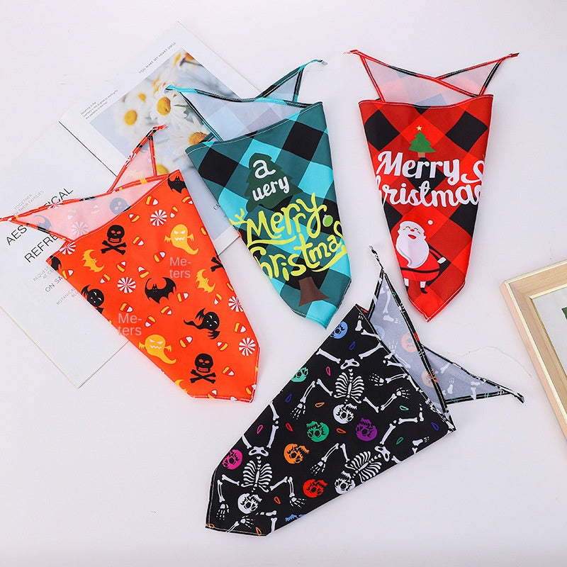 Holiday & Halloween Pet Bandana for Dogs
