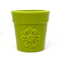 Large Flower Pot eCup Dog Treat Dispenser | Durable USA-Made Enrichment Toy | SodaPup