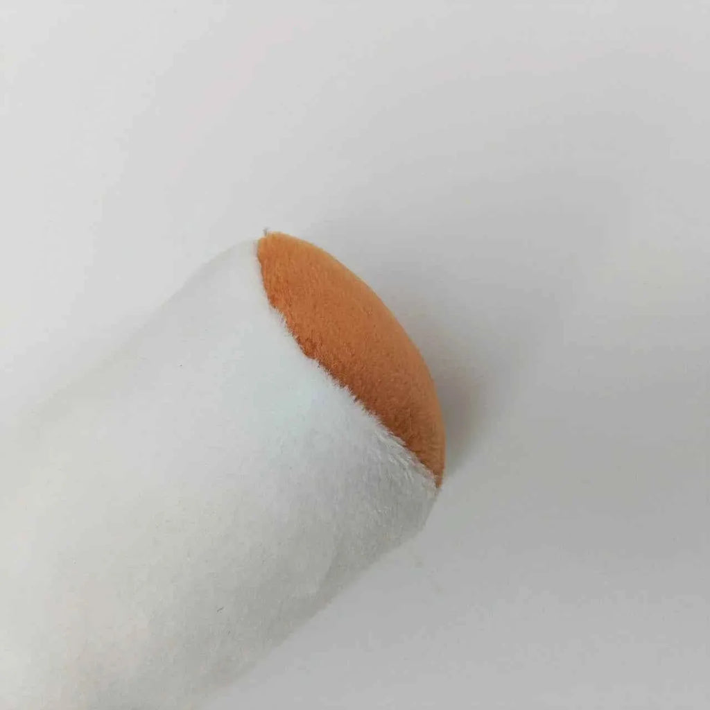 Funny Plush Cigar Dog Toy with Squeaker