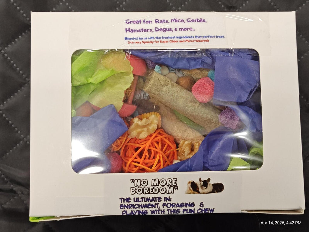 Rat Play & Chew Enrichment Box