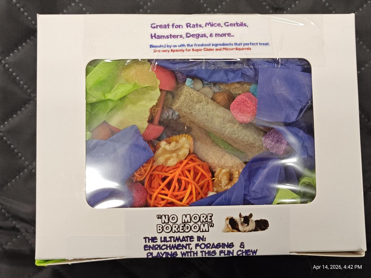 Rat Play & Chew Enrichment Box