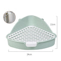 Rabbit Litter Box Bunny Corner Toilet Box Potty Trainer For Hamster Guinea Pig Ferret Rat Chinchialla Cage Pan