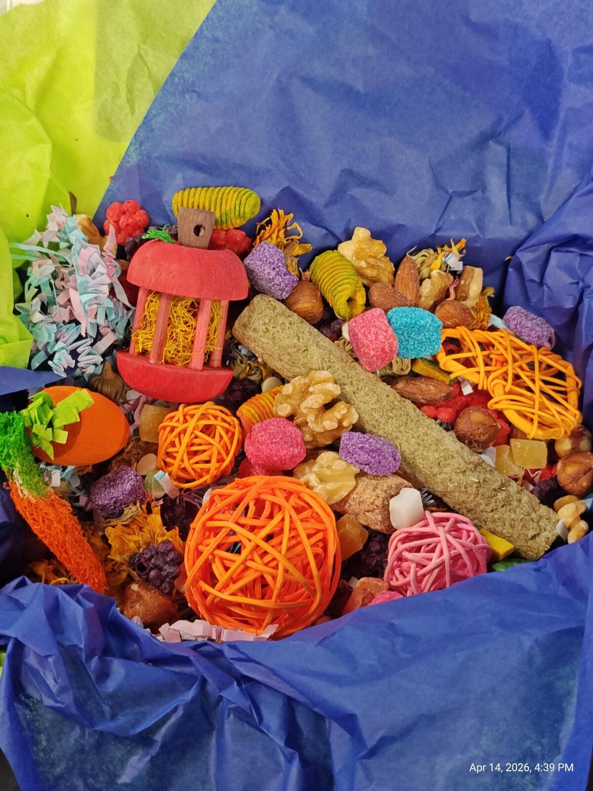 Rat Play & Chew Enrichment Box