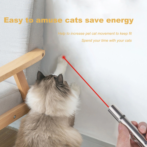 7-in-1 Interactive LED Cat Toy