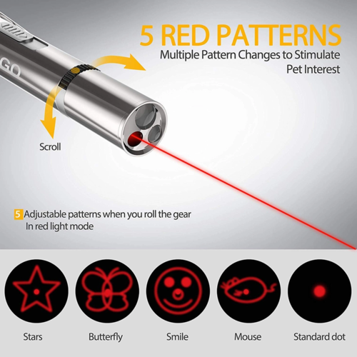 7-in-1 Interactive LED Cat Toy