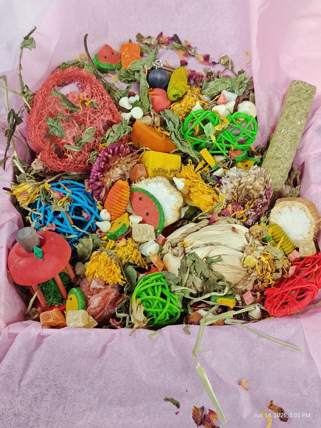 Rat Play & Chew Enrichment Box