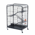PawHut 37" Small Animal Cage & Playpen