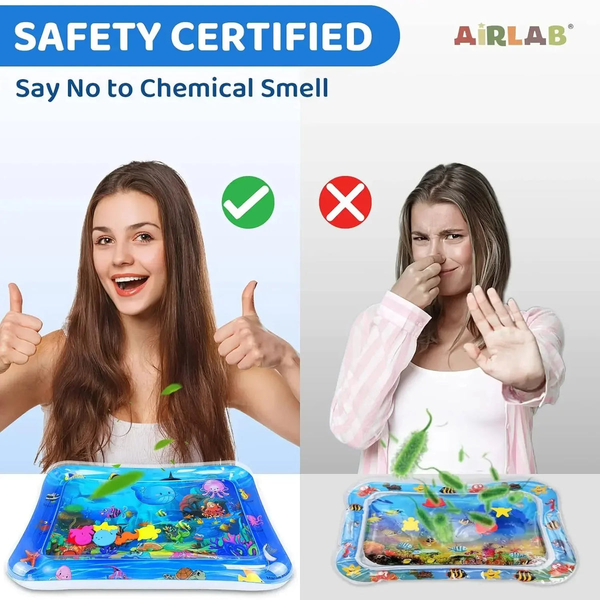 Inflatable Water Sensory Play Mat for Dogs & Cats