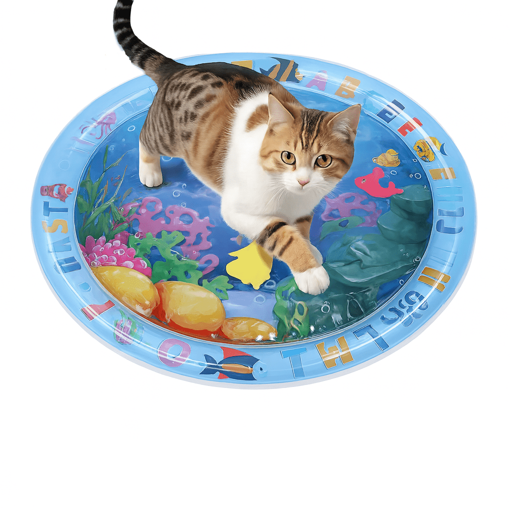 Inflatable Water Sensory Play Mat for Dogs & Cats