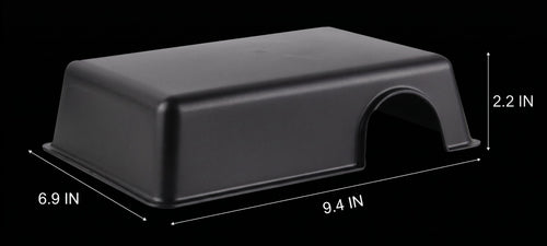 Blackout Reptile Hide