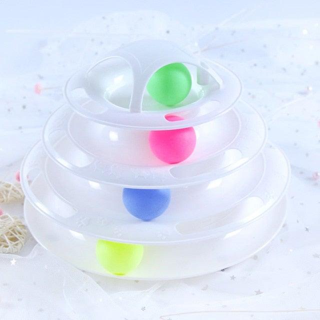 Interactive Cat Track & Motion Fish Toy