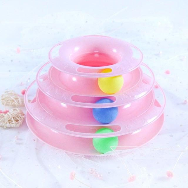 Interactive Cat Track & Motion Fish Toy