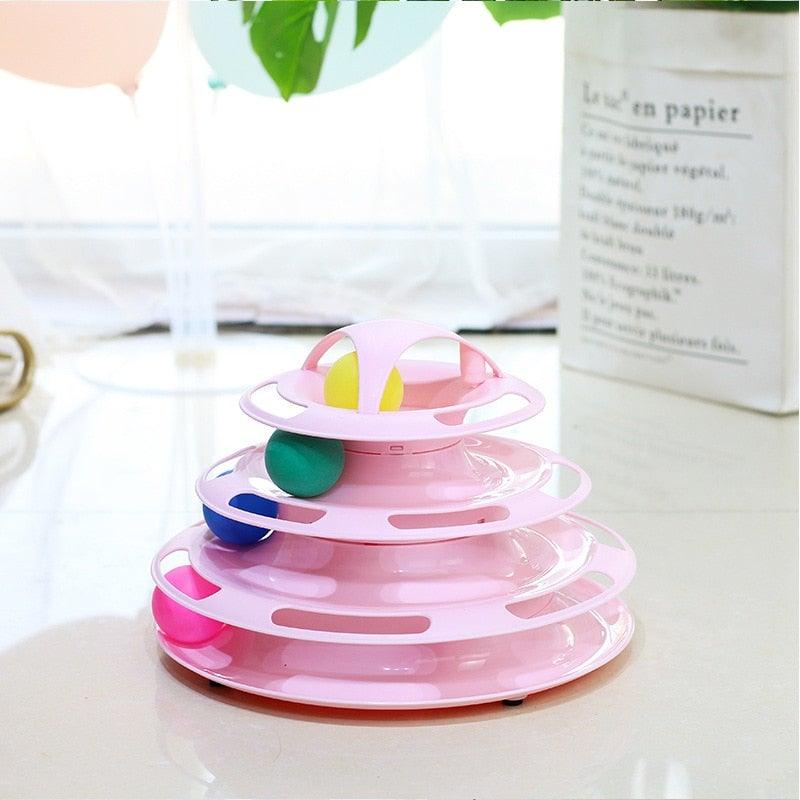 Interactive Cat Track & Motion Fish Toy