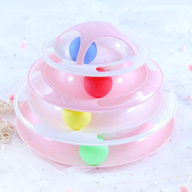 Interactive Cat Track & Motion Fish Toy