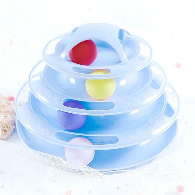 Interactive Cat Track & Motion Fish Toy