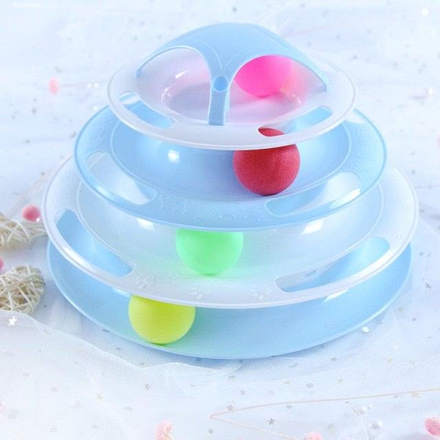 Interactive Cat Track & Motion Fish Toy