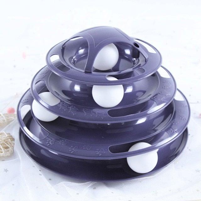 Interactive Cat Track & Motion Fish Toy