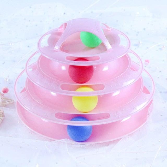 Interactive Cat Track & Motion Fish Toy