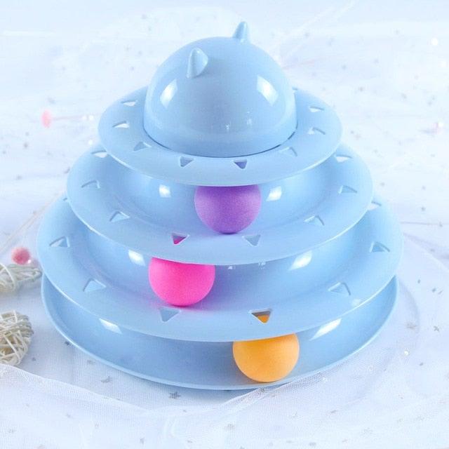 Interactive Cat Track & Motion Fish Toy