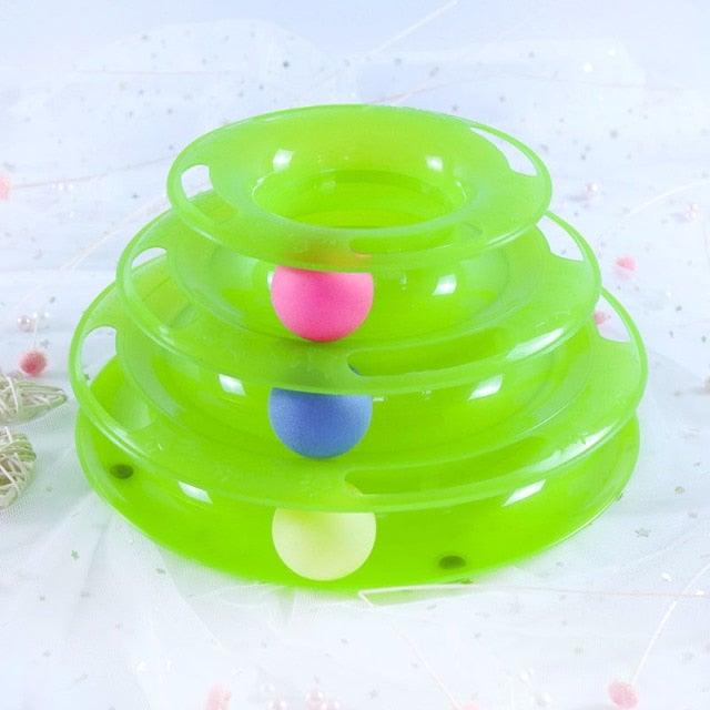 Interactive Cat Track & Motion Fish Toy