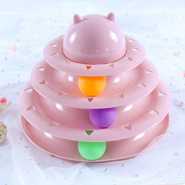 Interactive Cat Track & Motion Fish Toy