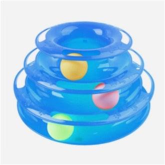 Interactive Cat Track & Motion Fish Toy