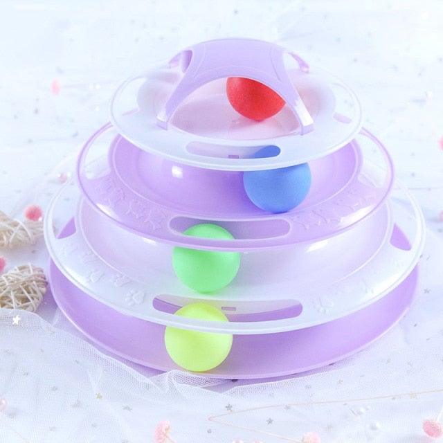 Interactive Cat Track & Motion Fish Toy
