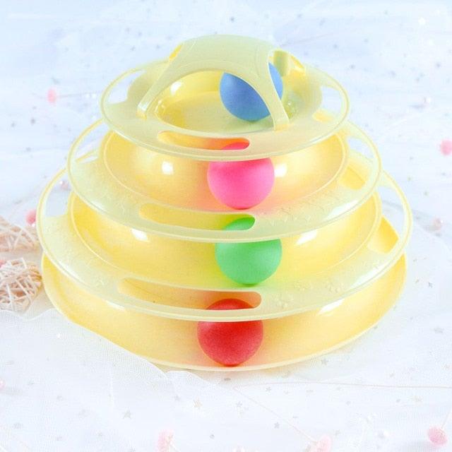 Interactive Cat Track & Motion Fish Toy