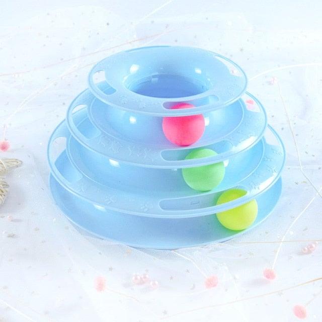 Interactive Cat Track & Motion Fish Toy