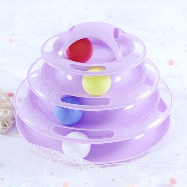 Interactive Cat Track & Motion Fish Toy