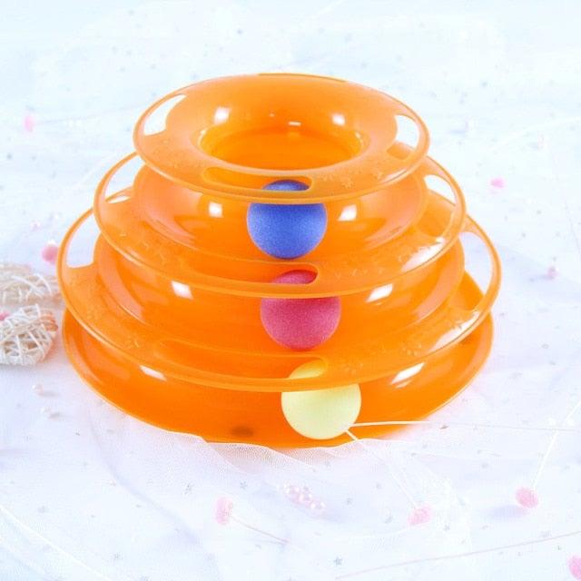 Interactive Cat Track & Motion Fish Toy